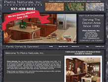 Tablet Screenshot of pietranaturaleinc.com